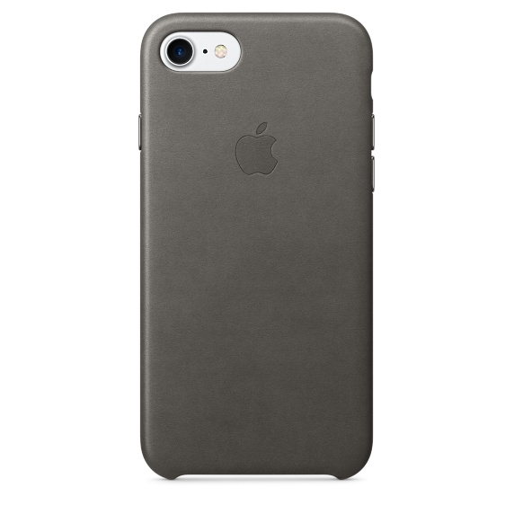 iPhone 8 / 7 Leather Case - Charcoal Gray (Original)